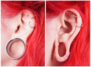 ear gauge repair